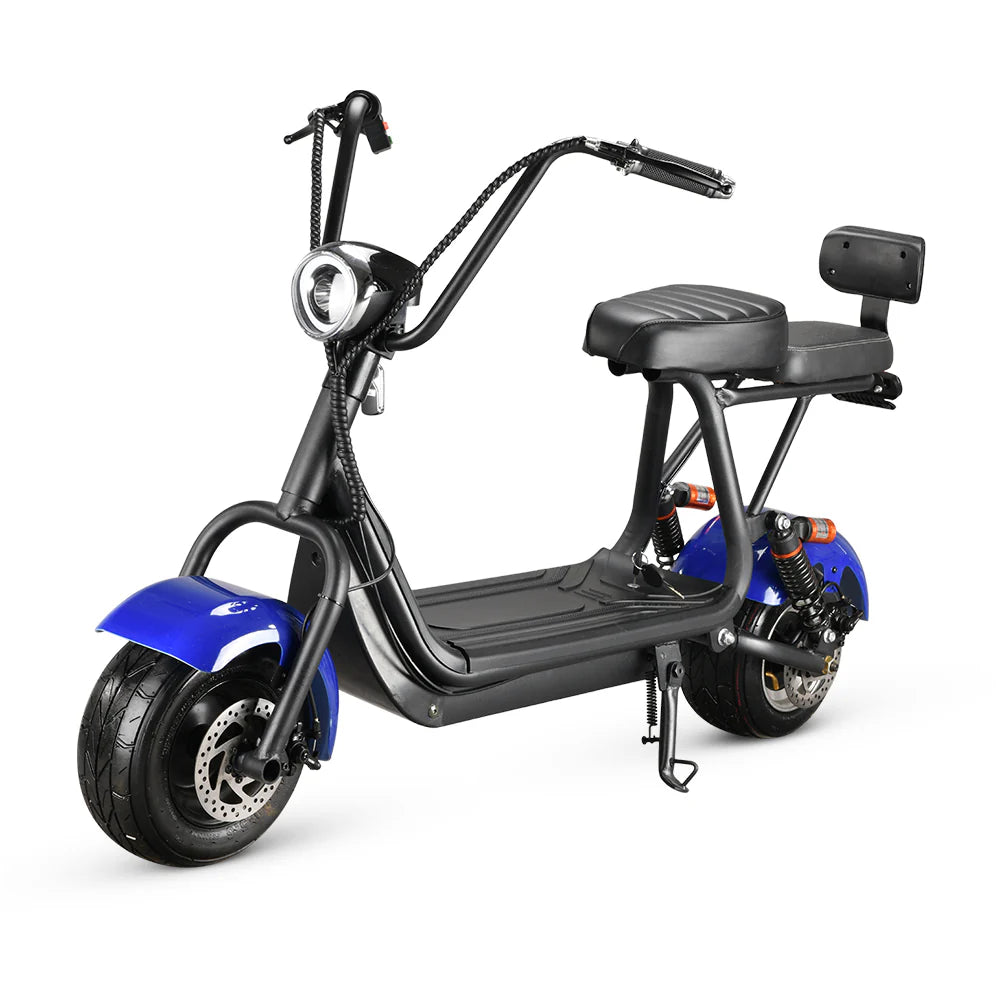 Mini Harley Electrică 800W 48V | Scuter Urban AT PERFORMANCE®, Autonomie 35 km, Se Conduce Fără Permis 25 km/h