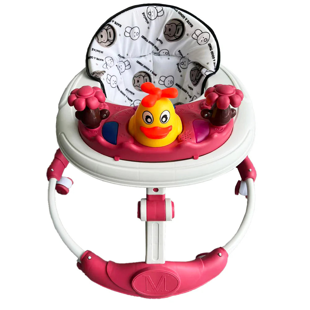 Premergător 3 în 1 pentru Copii AT PERFORMANCE® – Educație, Joacă și Siguranță, Rățușcă Rosu