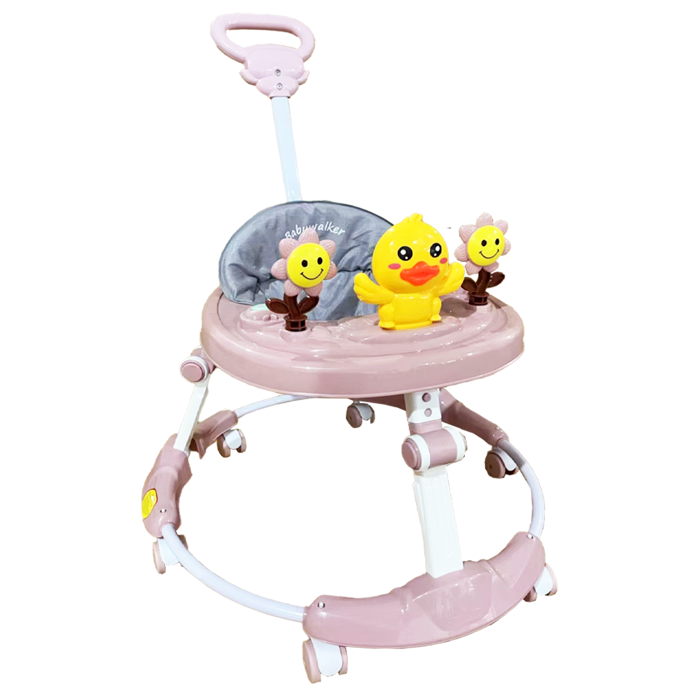 Premergător 3 în 1 pentru Copii AT PERFORMANCE® – Maner Ergonomic, Roti Silentioase Si 2 Culori Albastru, Roz