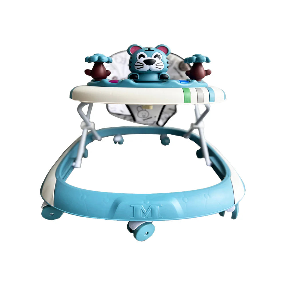 Premergător 3 în 1 pentru Copii AT PERFORMANCE® – Educație, Joacă și Siguranță, Ursuleț Albastru