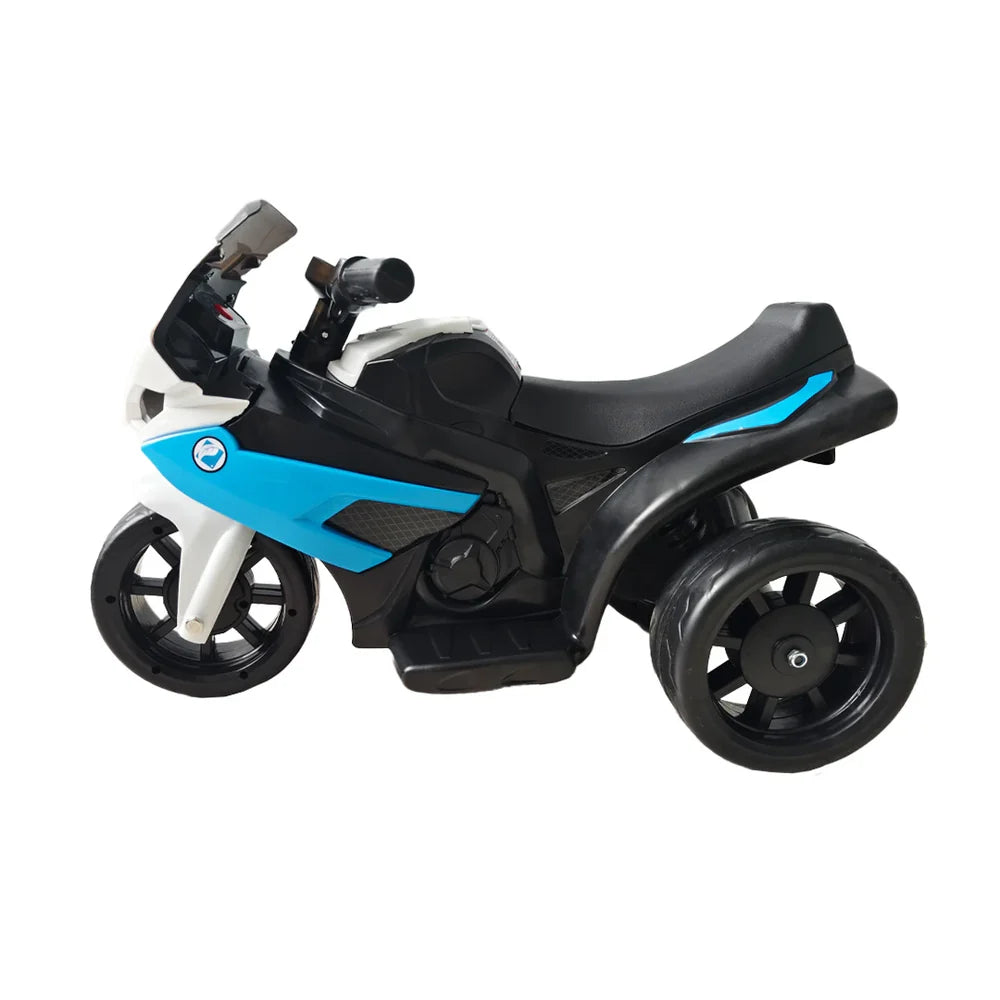 Motocicletă Electrică pentru Copii KI-0003, 6V, 2 Roți, Baterie Reîncărcabilă, 2-6 Ani