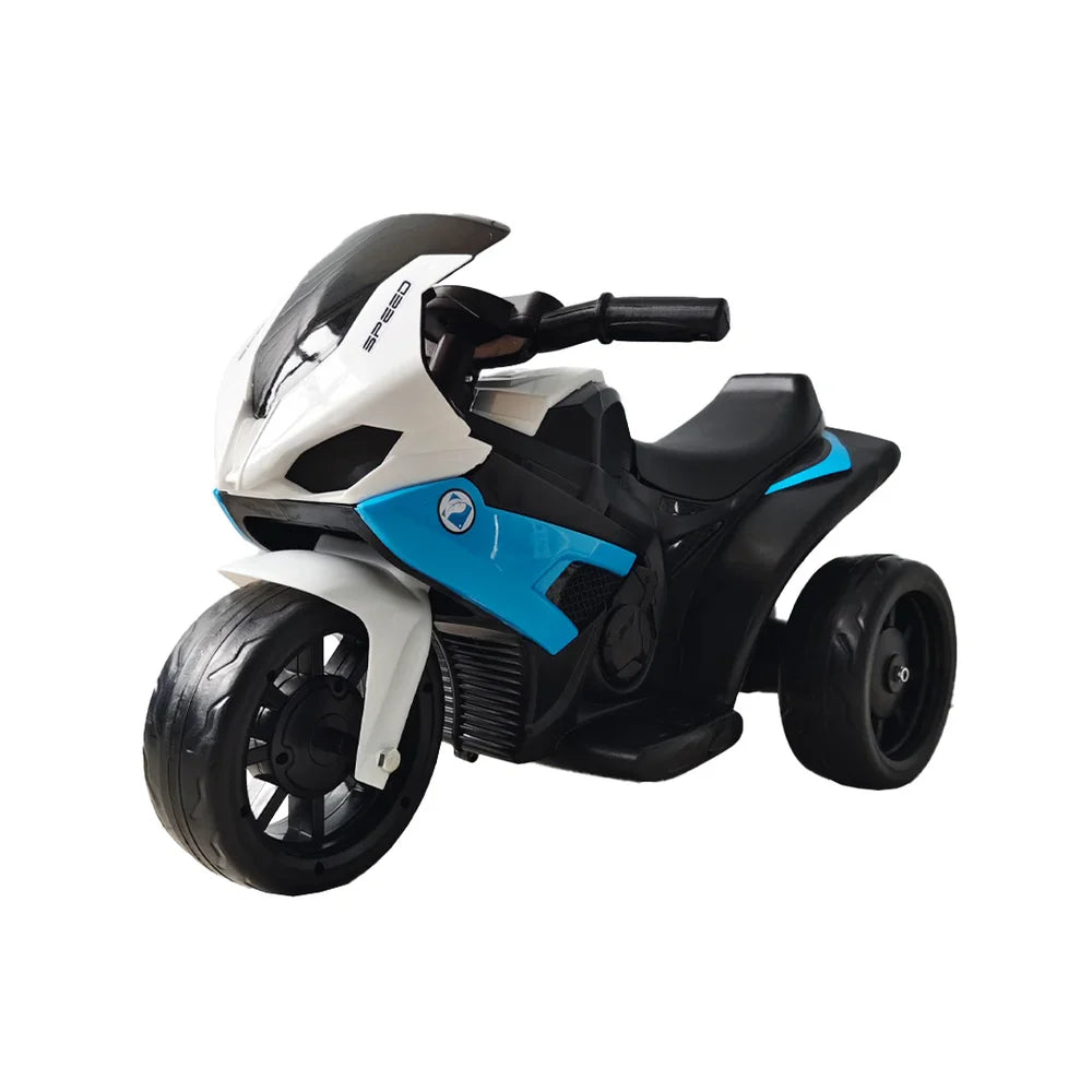 Motocicletă Electrică pentru Copii KI-0003, 6V, 2 Roți, Baterie Reîncărcabilă, 2-6 Ani