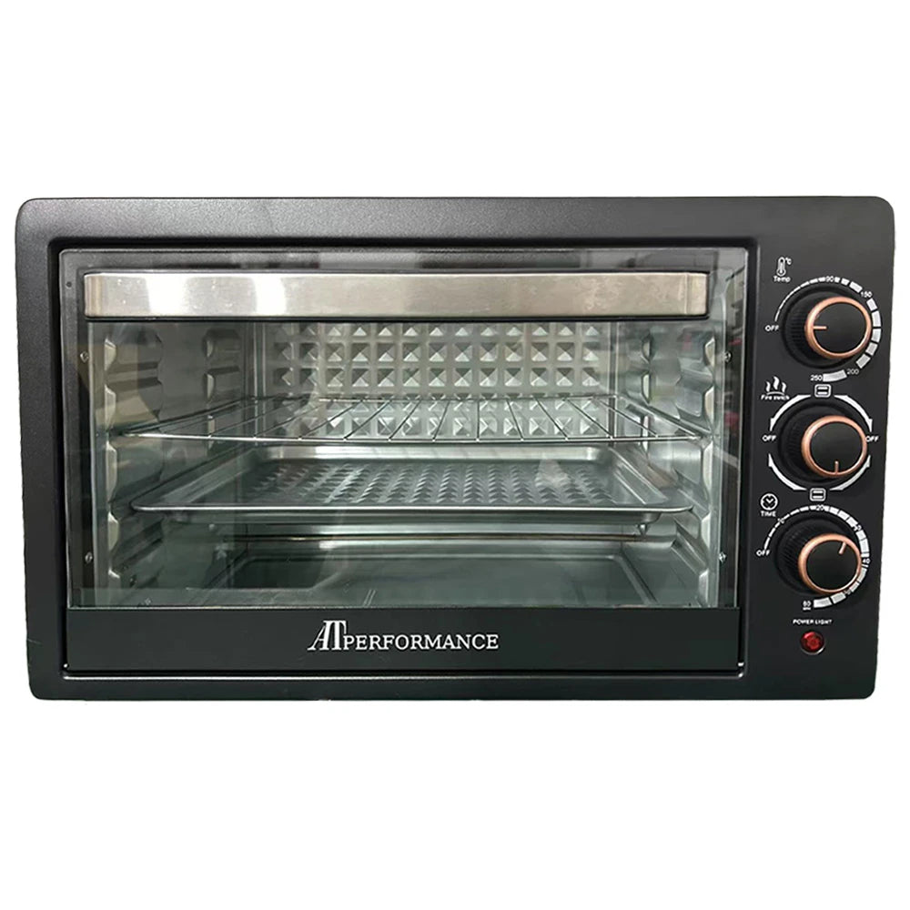 Cuptor Electric AT Performance AT-048T, 48L, 2500W, Timer 60 Min, Grill, Control Temperatură