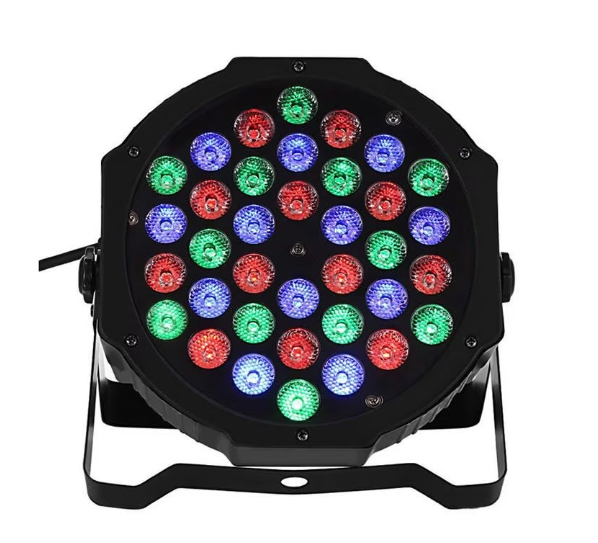 Proiector joc de lumini PAR Led, 36 leduri RGB AT PERFORMANCE