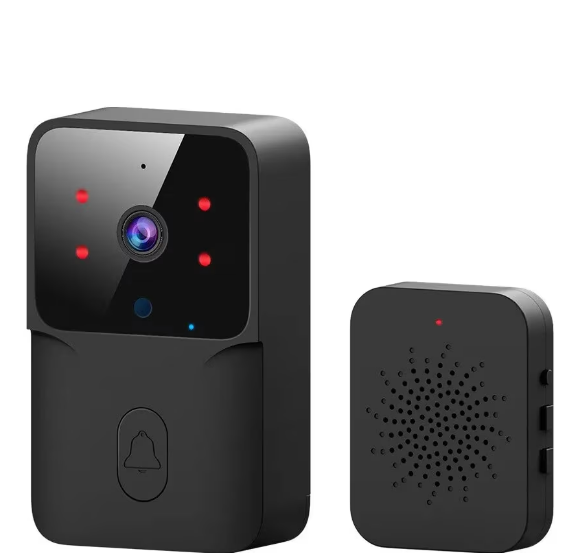 Sonerie Video Interfon Wireless, Cameră HD 1080P, Control prin App, Vedere Nocturnă, Audio Bidirecțional, Cloud, RFID