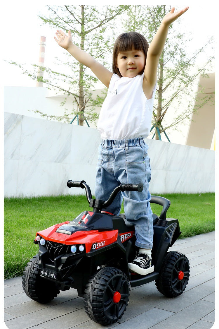 ATV Electric AT PERFORMANCE®, pentru Copii, 84x40x26Cm, Mp3 Player, USB, Lumini