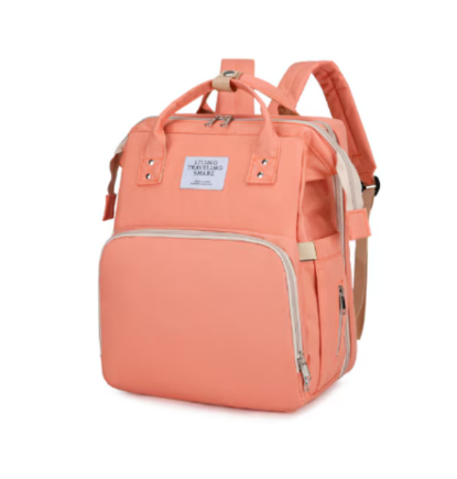 Rucsac 3-in-1 pentru bebelusi, cu spatiu pentru schimbat scutece pliabil integrat, impermeabila, 39x30x18cm