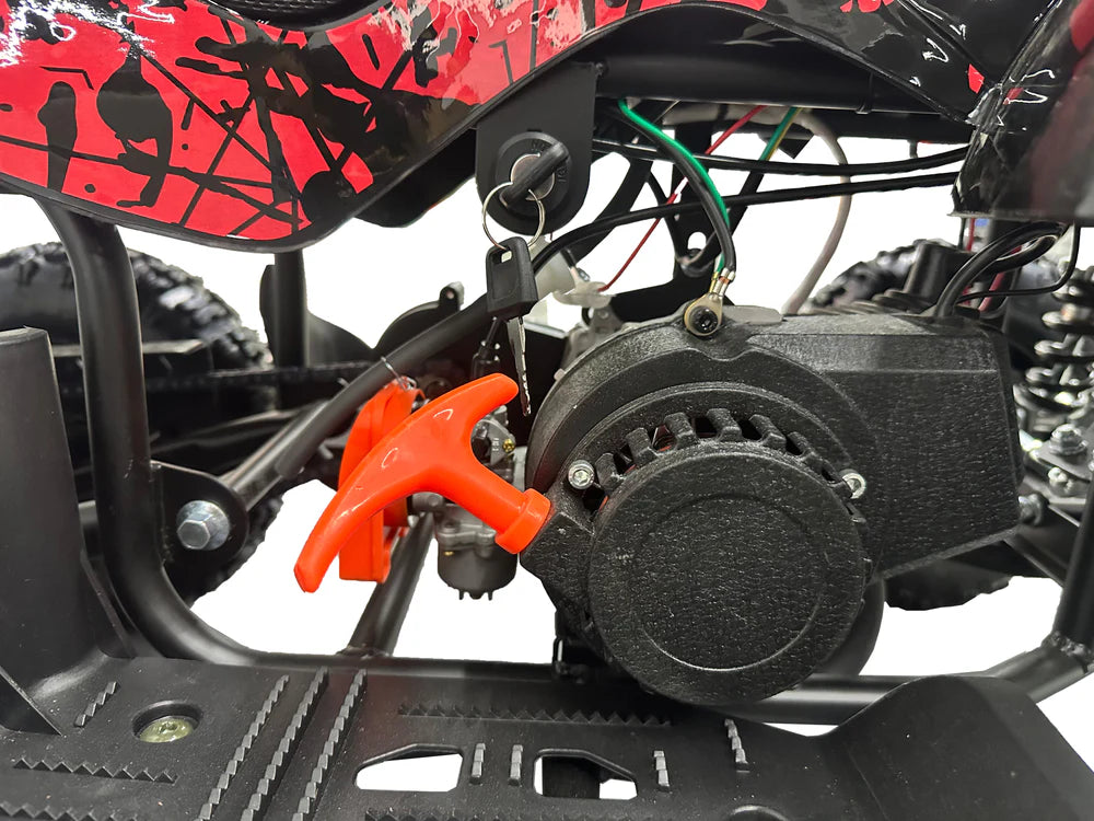 ATV Copii 49cc AT PERFORMANCE® – Motor Benzină, Transmisie Automată, Lanț