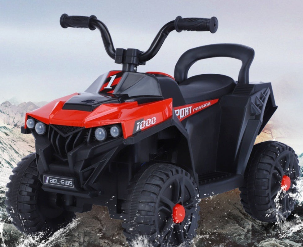 ATV Electric AT PERFORMANCE®, pentru Copii, 84x40x26Cm, Mp3 Player, USB, Lumini