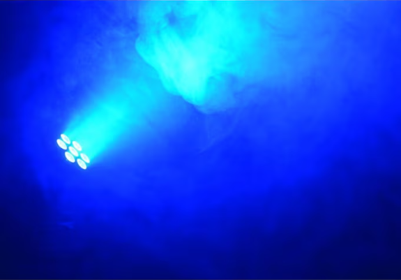 Proiector lumini Par Led 18x1W Slim, Evenimente, Nunti, Dmx in-out, Microfon, Cooler, Club, Disco, Petrecere