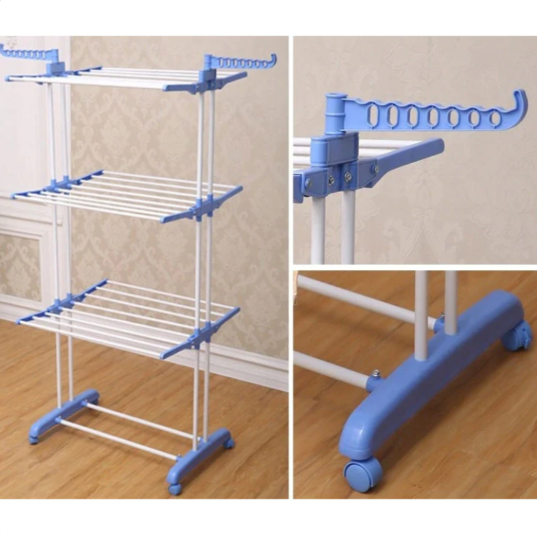 Uscător Vertical Pliabil Rufe/Haine – Soluția Mobilă pentru Spații Compacte