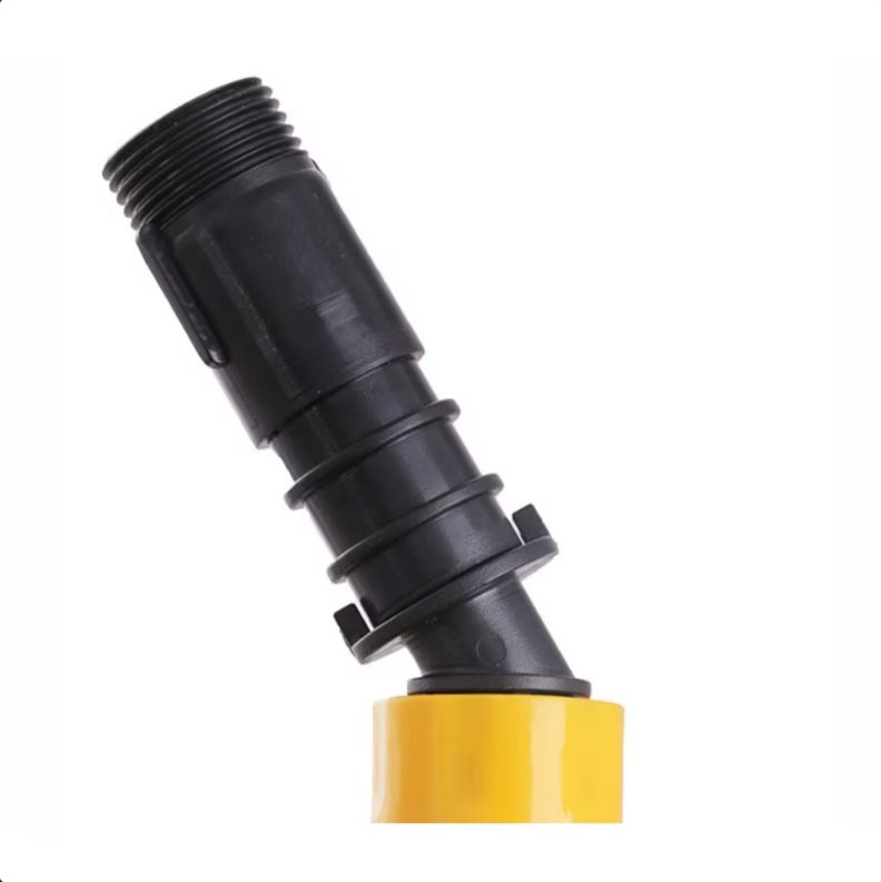 Furtun de Grădină Verde 20m cu Tambur AT PERFORMANCE® – Duză Multifuncțională, Cuplaj Inclus, Sistem Retractabil și Portabil