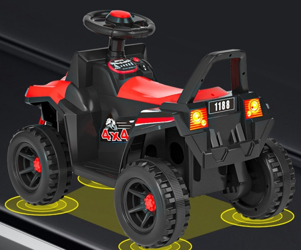 Mașină Electrică pentru Copii AT PERFORMANCE®, Off-Road, Baterie Mare 12V, 4 Roți Rezistente, 2–5 Ani, Design Robust