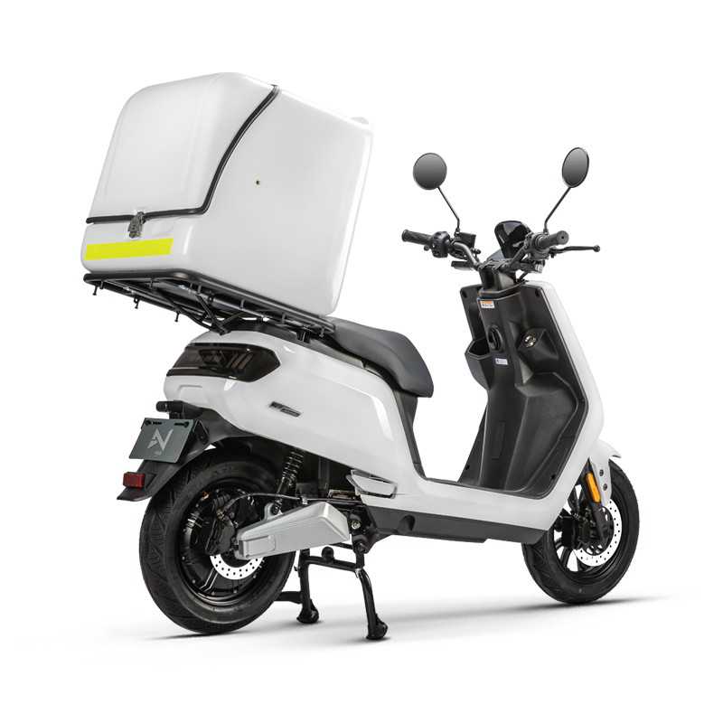 Scuter Electric N-Moto LX05-DELIVERY – Alb, 25 km/h, Fără Permis, Motor BOSCH, 2× Baterii Lithium 60V, Greutate estimativă 90–95 kg, Dimensiuni 1940 × 720 × 1330 mm, Autonomie 150 km, COC & EEC, Carte Rar (CIV), Ideal pentru Livrări + Cadou Tricou N-Moto