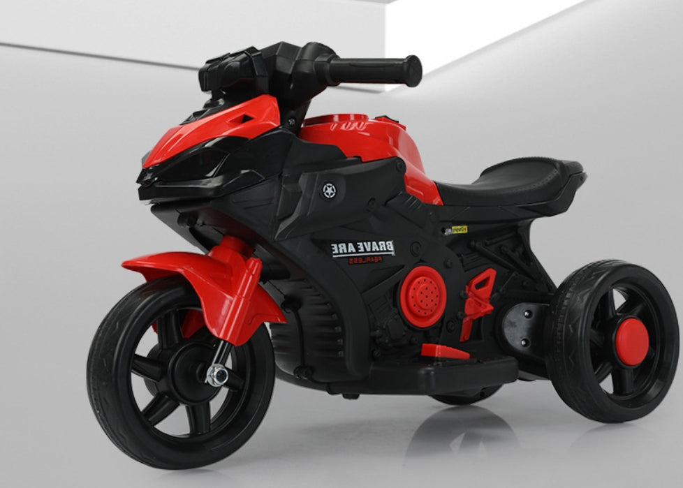 Motocicleta Electrica cu Acumulator pentru Copii AT PERFORMANCE®, Cu melodii si lumini, 6V, 3 Roti