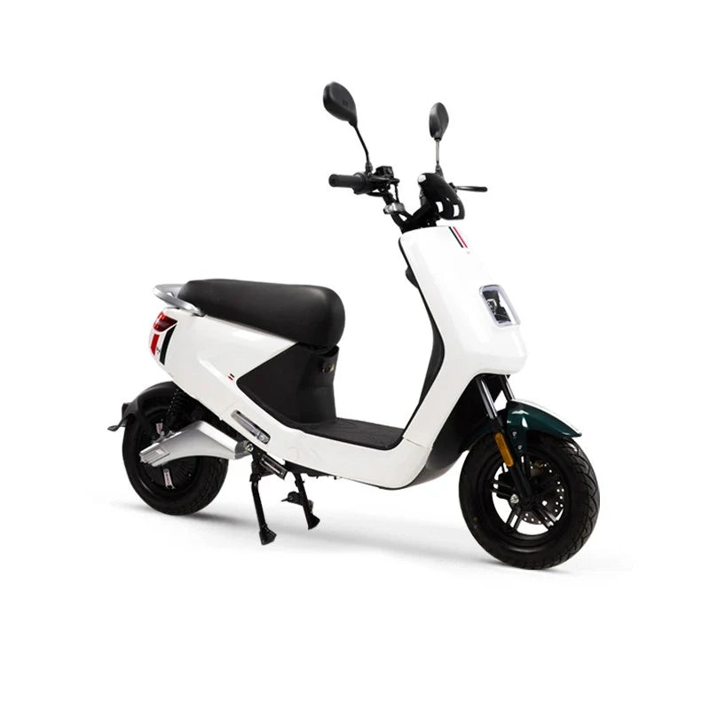 Scuter Electric N-Moto LX04 – Gri, Motor BOSCH 1440W, Autonomie 80 km, Dimensiuni 1750×570×1140mm, Greutate 80kg, Viteză 25 km/h, Fără Permis, CIV, COC & EEC+ Cadou Tricou N-Moto