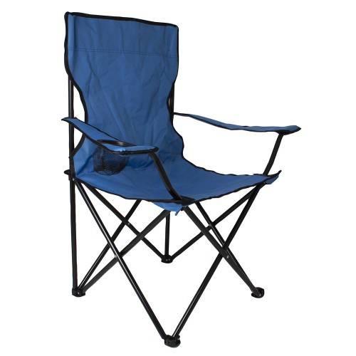 Scaun de camping pliabil, susține 120 kg, husă, mix culori