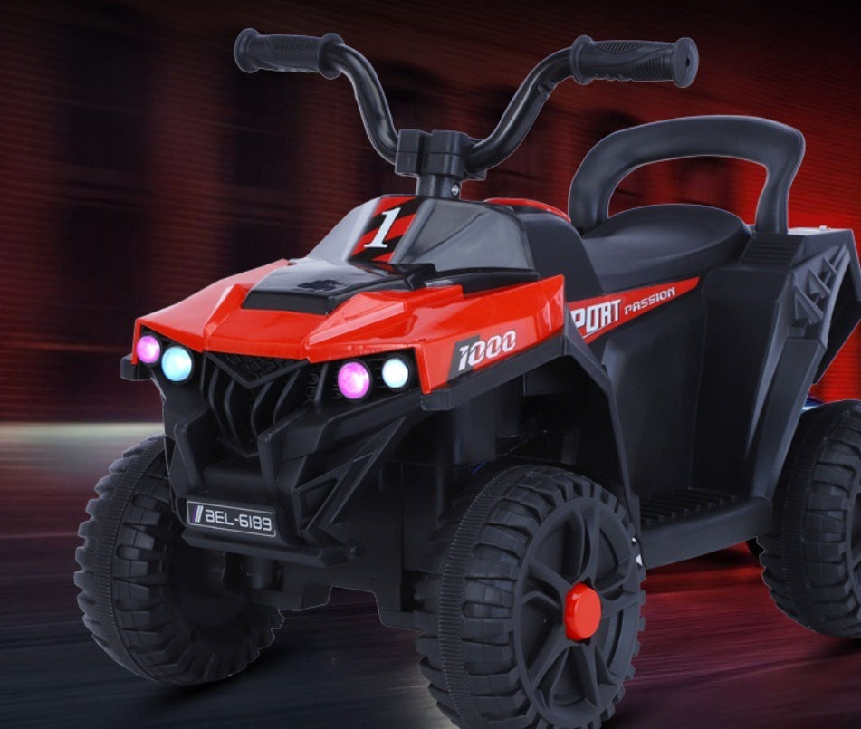 ATV Electric AT PERFORMANCE®, pentru Copii, 84x40x26Cm, Mp3 Player, USB, Lumini