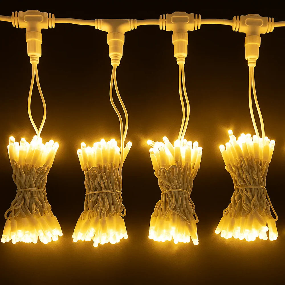 Instalație luminoasă tip perdea AT Performance 3x2M, 240 LED, IP65, efect curgere