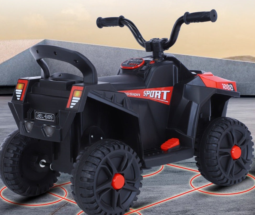 ATV Electric AT PERFORMANCE®, pentru Copii, 84x40x26Cm, Mp3 Player, USB, Lumini