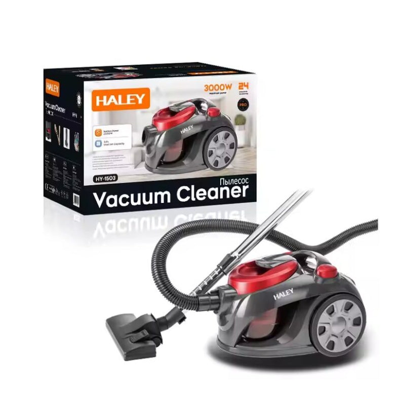 Aspirator cu sac HALEY, 3000W, recipient de 1,5L, putere mare de aspirare