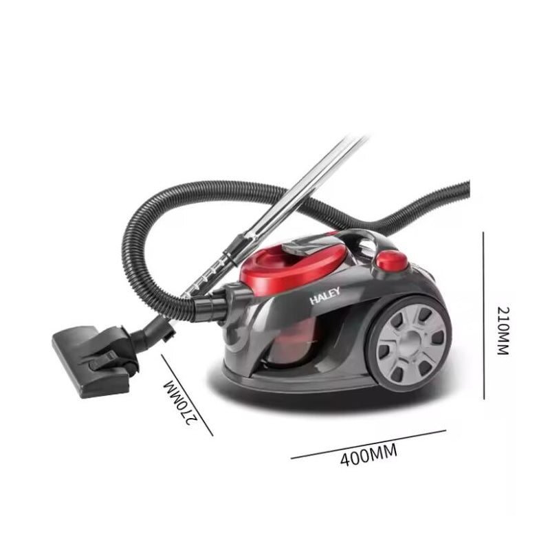 Aspirator cu sac HALEY, 3000W, recipient de 1,5L, putere mare de aspirare