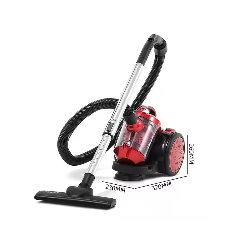 Aspirator fara sac HALEY, 2800W, 2.2L, 20kPa, tehnologie ciclonica, putere mare, pentru curatare rapida