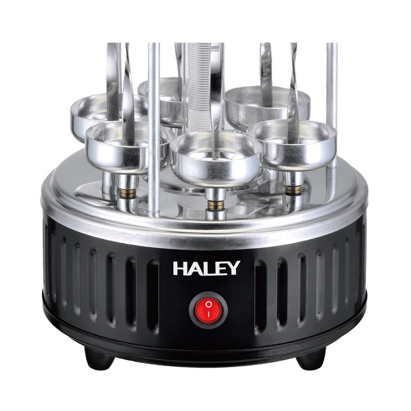 Gratar electric de interior Haley, fara fum, 1500 W, Control precis al temperaturii
