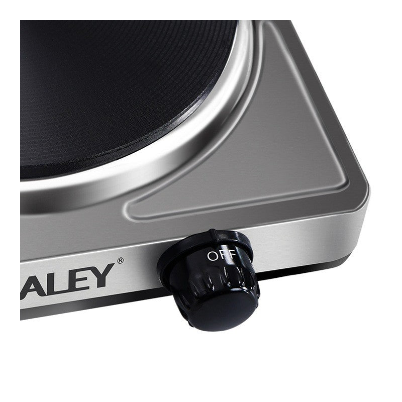 Plita Portabila din Otel Inoxidabil HALEY, Putere 1500W, 29 x 8 x 25.8 cm, pentru Gatit Rapid si Eficient