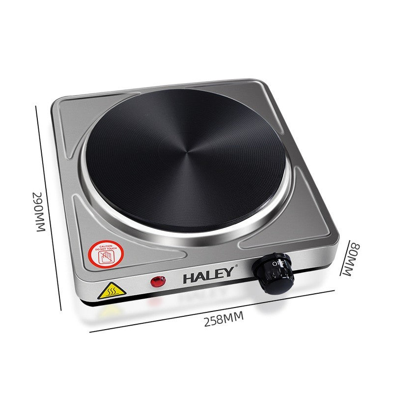 Plita Portabila din Otel Inoxidabil HALEY, Putere 1500W, 29 x 8 x 25.8 cm, pentru Gatit Rapid si Eficient