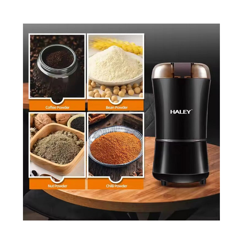 Rasnita Electrica HALEY, 4 Lame din Inox, 160W – Cafea Proaspat Macinata in cateva secunde