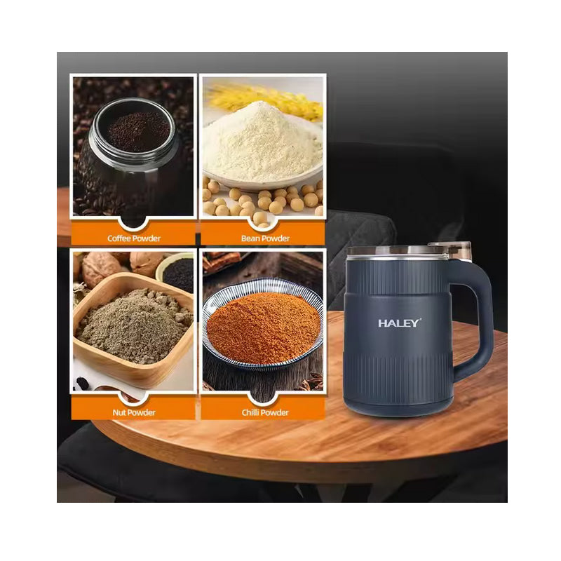 Rasnita Electrica HALEY, 500W, capacitate 300g, cu Lame din Inox