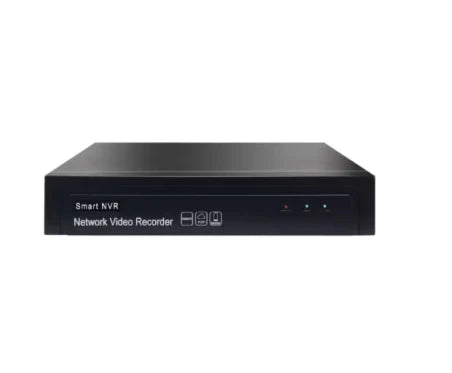 Smart NVR 1 ch LAN, AT PERFORMANCE®, conexiune 4 porturi, HDMI, VGA, 2 USB, DC 12V, Cu Mouse fir, negru