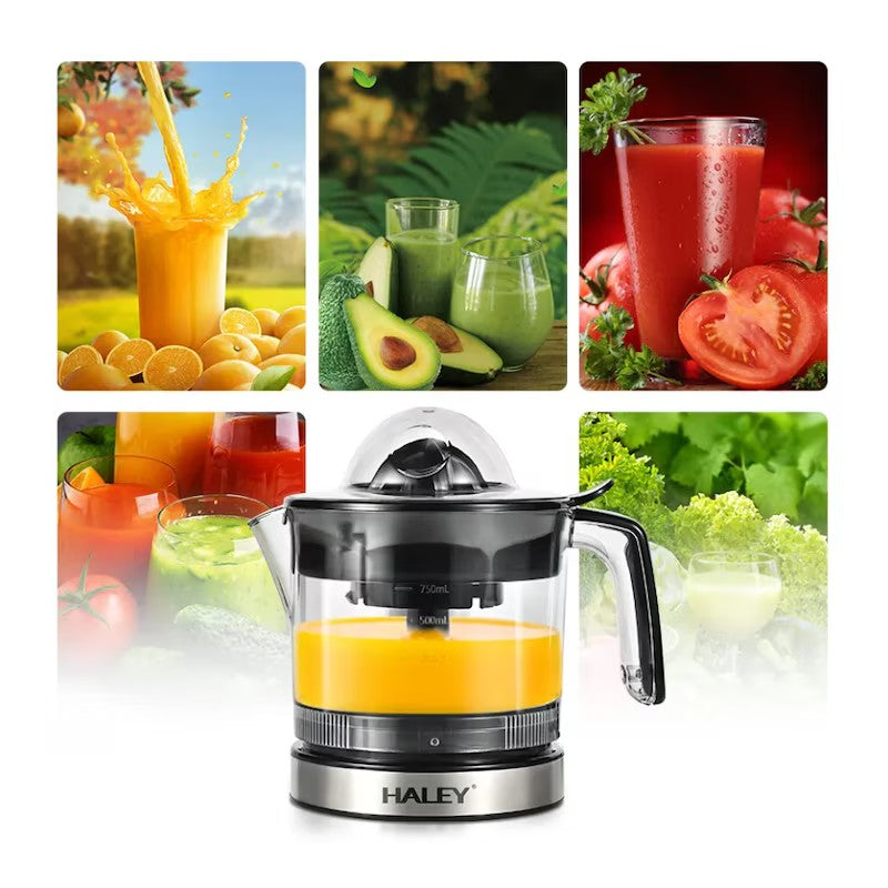 Storcator de Citrice HALEY, Electric – Eficienta Ridicata, Zgomot Redus, Design cu Panou Touchpad