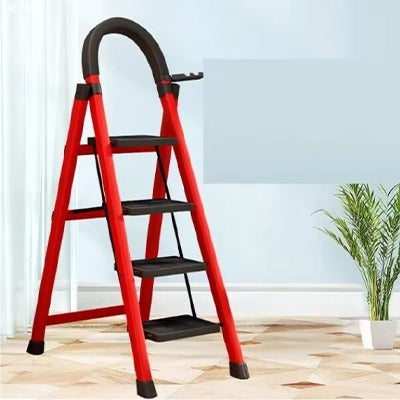 Scară pliabilă cu 4 trepte (inălțime 140cm) – Siguranță și confort pentru activitățile casnice