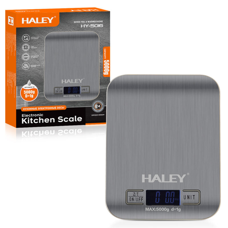 Cântar Digital de Bucătărie Haley – Precizie Absolută, Design Modern și Funcționalitate Premium