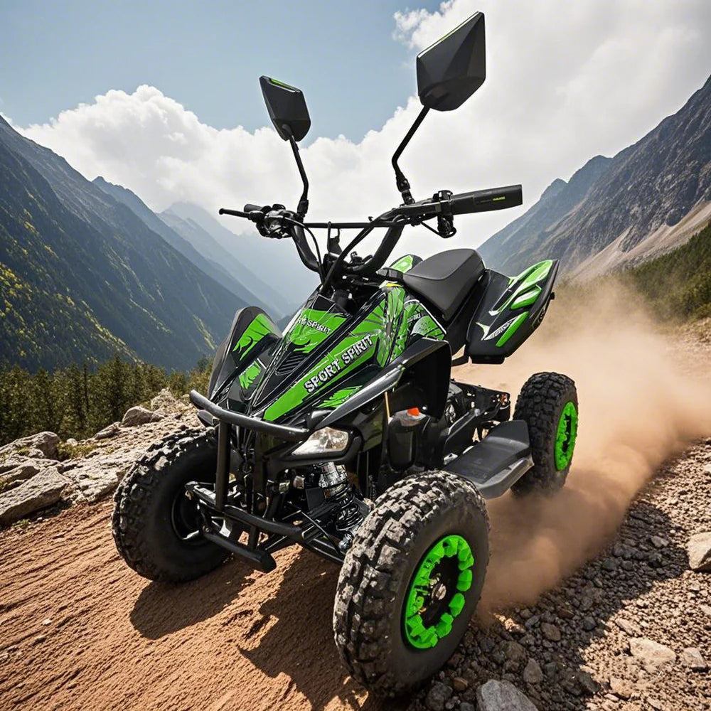 ATV Copii 49cc AT PERFORMANCE® – Motor Benzină, Transmisie Automată, Lanț