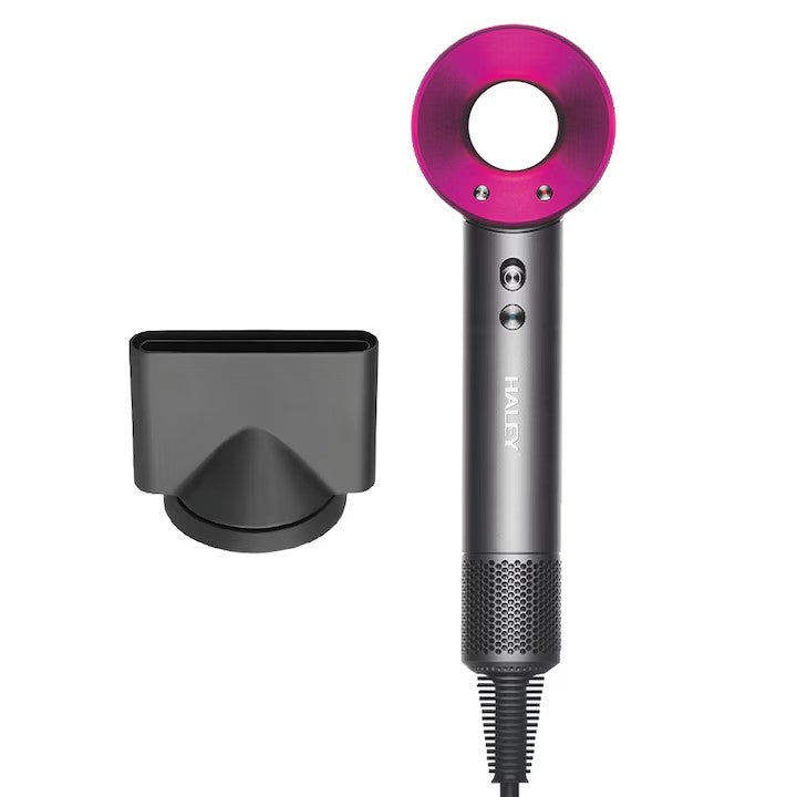 Uscător de Păr Profesional Haley HY-4009 – Putere Ultra Ridicată de 1600W, Tehnologie cu Ionizare și Control Avansat al Temperaturii