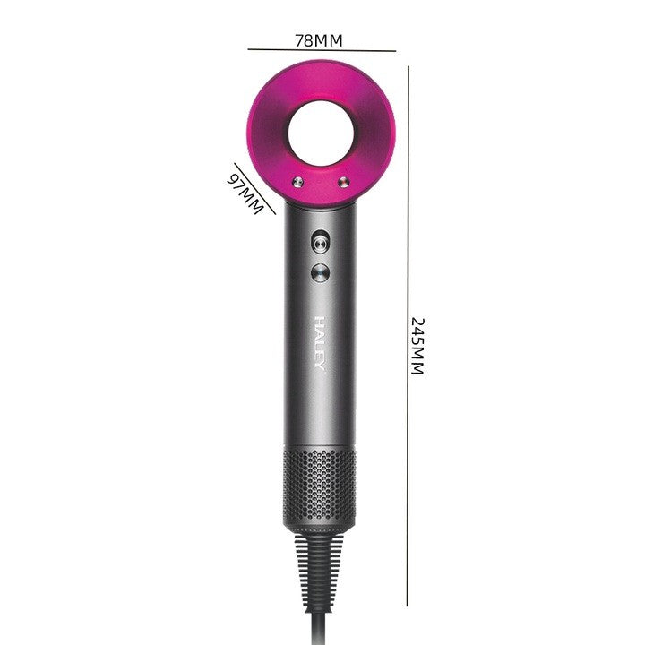 Uscător de Păr Profesional Haley HY-4009 – Putere Ultra Ridicată de 1600W, Tehnologie cu Ionizare și Control Avansat al Temperaturii