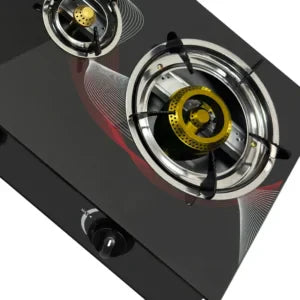 Aragaz cu două ochiuri Haley HY-1514 – Putere mare și consum redus de gaz