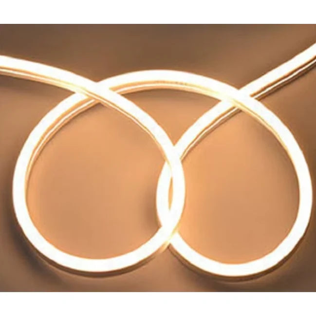 Furtun LED luminos, At Performance®, Neon flex slim trandafi, alb cald, 12V, Rola Banda Led, 5m