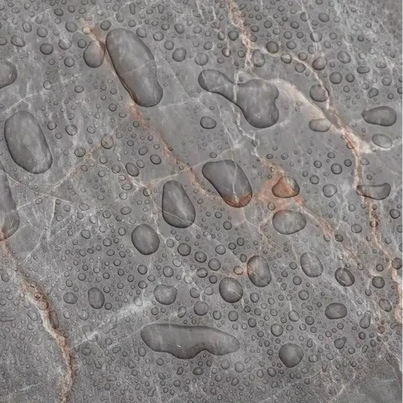 Rola tapet modern, imitatie de marmura At Performance rezistent, la apa, vinil, compact, autoadeziv, 60cmx 300 cm, gri inchis