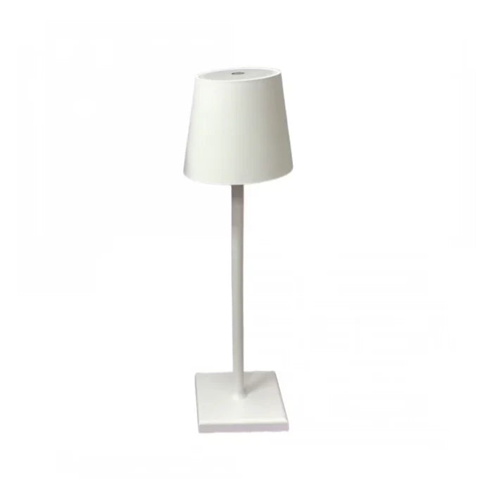 Lampa de masa, At Performance, led reincarcabila cu 3 temperaturi de culoare cald/rece/neutru, 38 cm x10 cm, culoare Auriu / Alb
