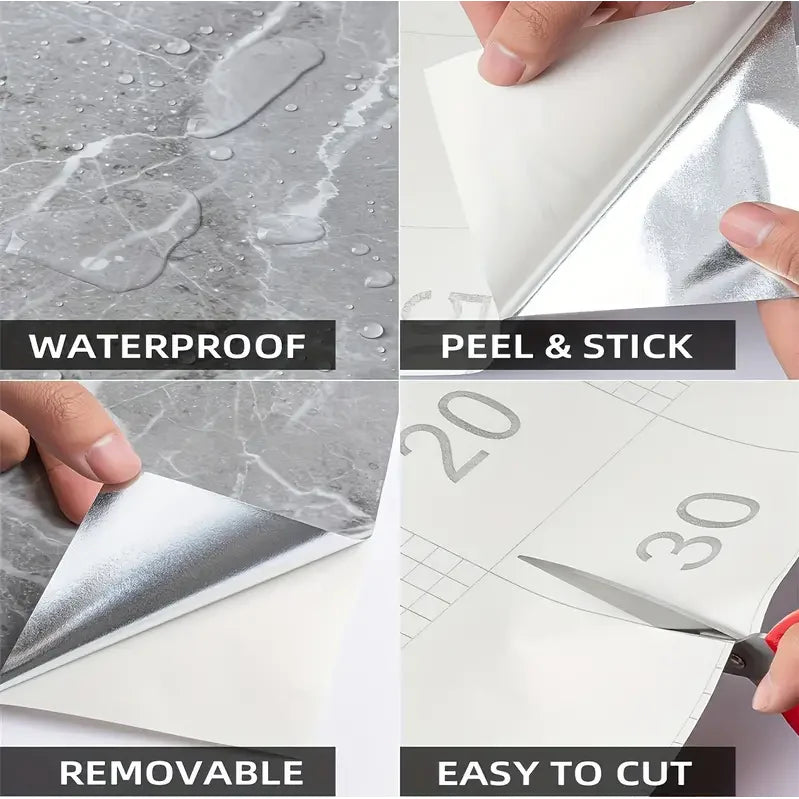 Rola Tapet 3D, autoadeziv/autocolant, AT PERFORMANCE®, spuma moale, design modern, pentru interior, usor de curatat, rezistent la apa, 68cmx2.8m, model fluturi, mov/alb