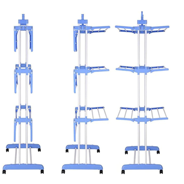 Uscător Vertical Pliabil Rufe/Haine – Soluția Mobilă pentru Spații Compacte