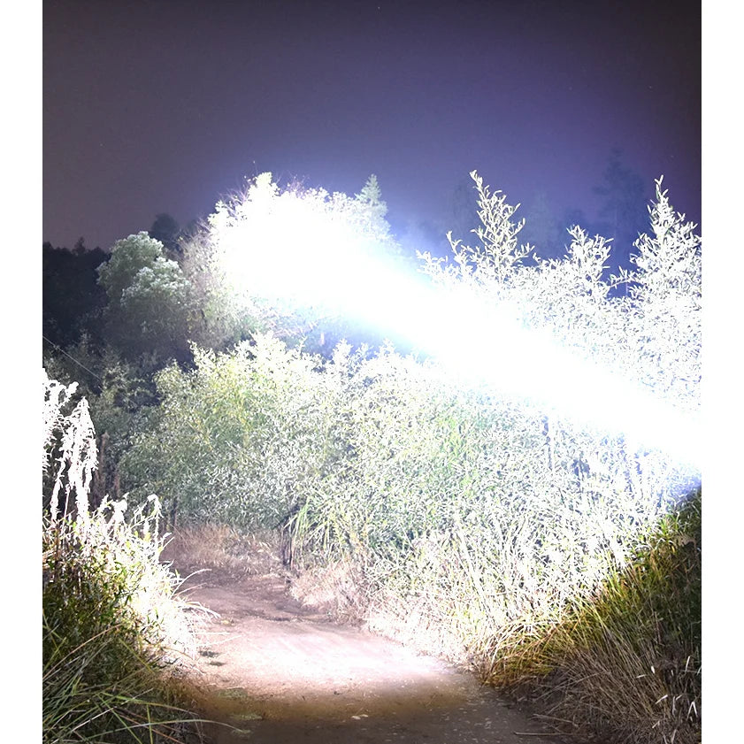 Lanterna Led Profesionala, AT PERFORMANCE®, TD-1500A, 30W, lumina laterala COB, incarcare de tip C, carcasa abs, cablu USB