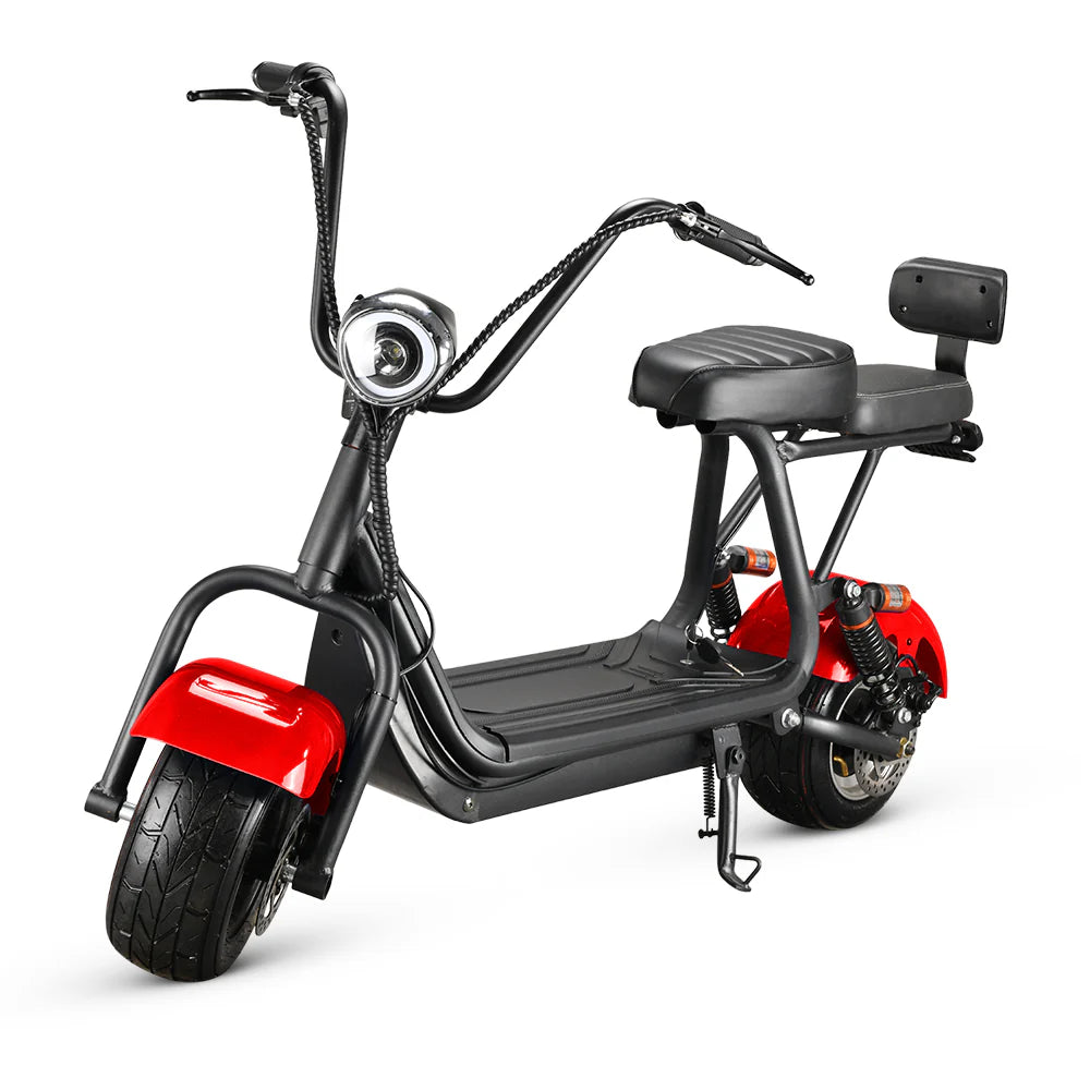 Mini Harley Electrică 800W 48V | Scuter Urban AT PERFORMANCE®, Autonomie 35 km, Se Conduce Fără Permis 25 km/h