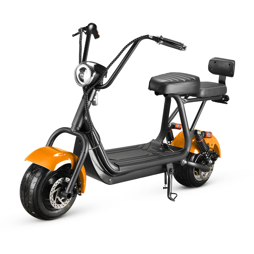 Mini Harley Electrică 800W 48V | Scuter Urban AT PERFORMANCE®, Autonomie 35 km, Se Conduce Fără Permis 25 km/h