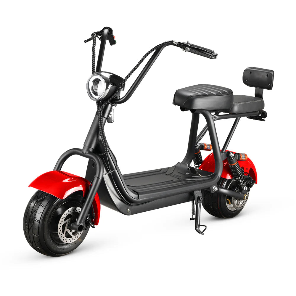 Mini Harley Electrică 800W 48V | Scuter Urban AT PERFORMANCE®, Autonomie 35 km, Se Conduce Fără Permis 25 km/h