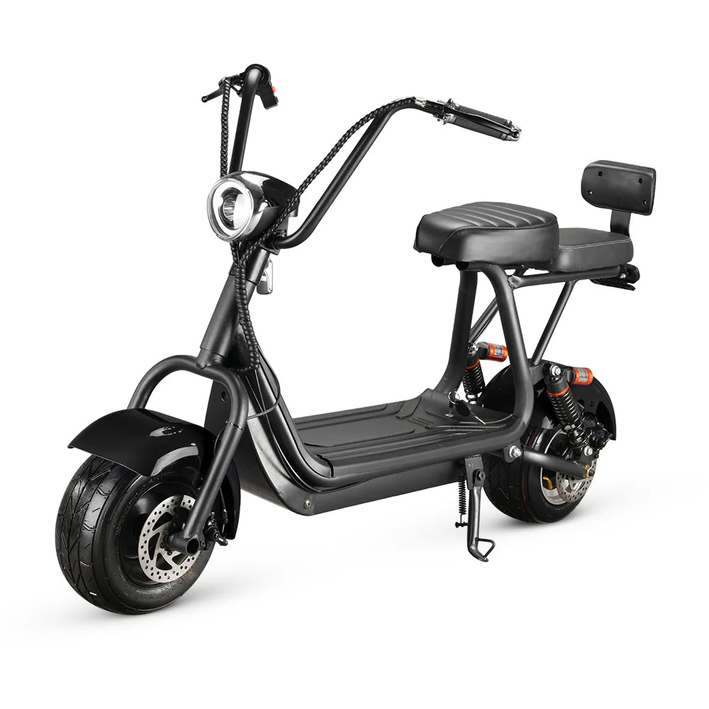 Mini Harley Electrică 800W 48V | Scuter Urban AT PERFORMANCE®, Autonomie 35 km, Se Conduce Fără Permis 25 km/h